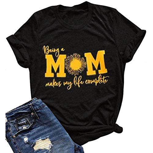 Women Being a Mom Makes My Life Complete T-Shirt Mom Shirt