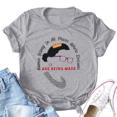 Women Belong in All Places Women Graphic T-Shirt