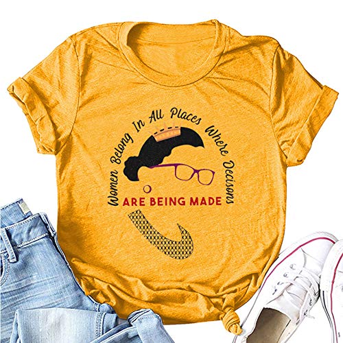 Women Belong in All Places Women Graphic T-Shirt