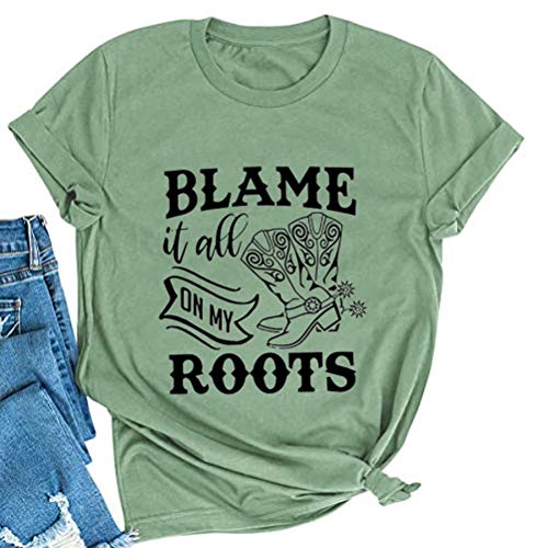 Women Blame It All On My Roots T-Shirt