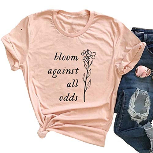 Women Bloom Against All Odds Graphic T-Shirt