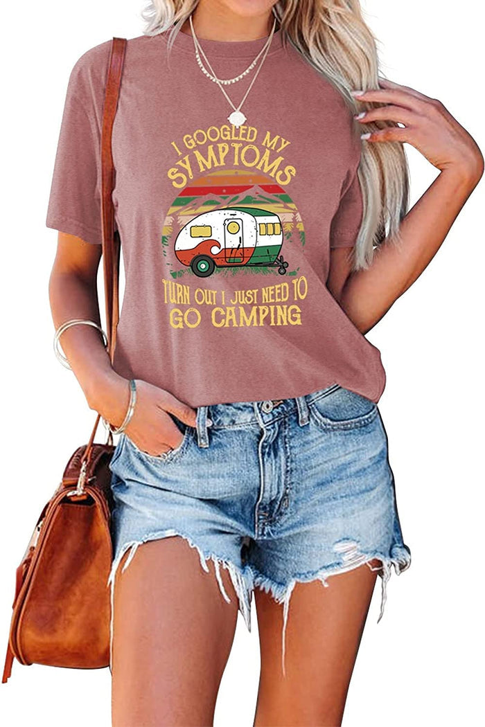 Women Camping Lover T-Shirt