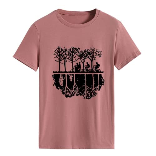 Women Campus T-Shirt Green Years Good Times Tee Tops