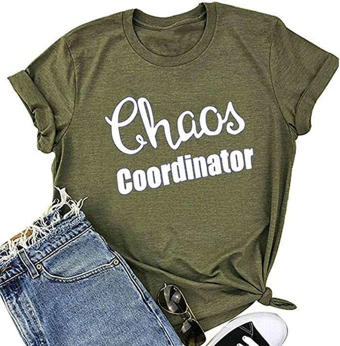 Women Chaos Coordinator T-Shirt