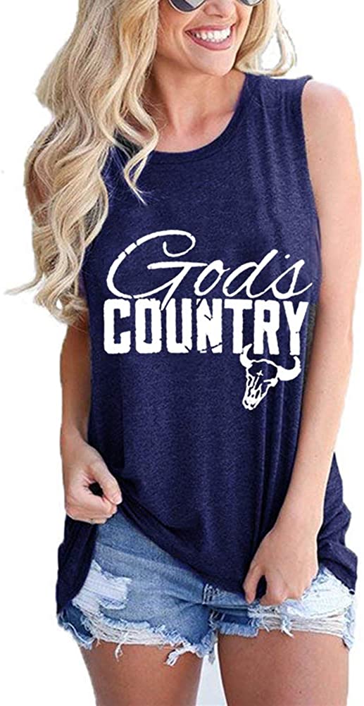 Women Country T-Shirt Graphic Shirt