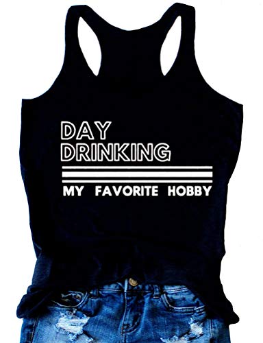 Women Day Drinking T-Shirt & Tank Day Drinking is My Favorite Hobby Shirt
