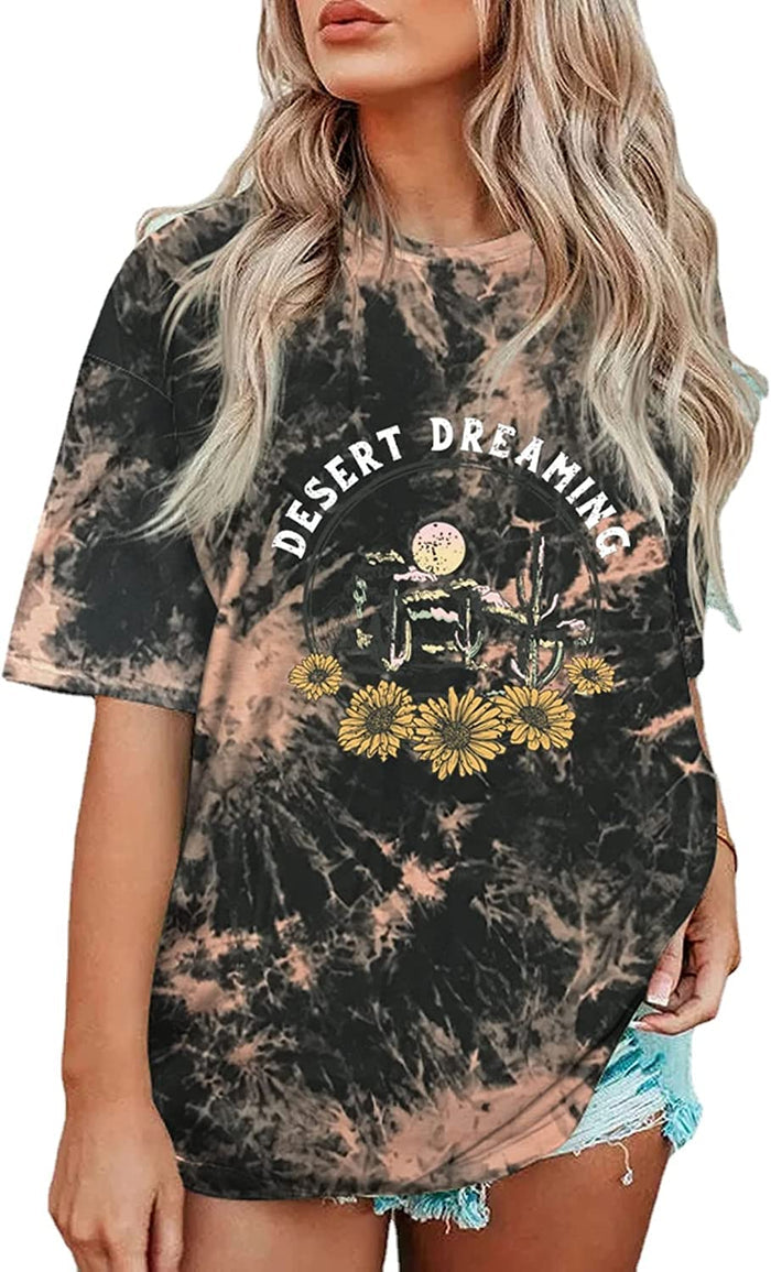 Women Desert Dreaming Tees Southwestern Themed T Shirt