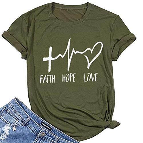 Women Faith Hope Love T-Shirt