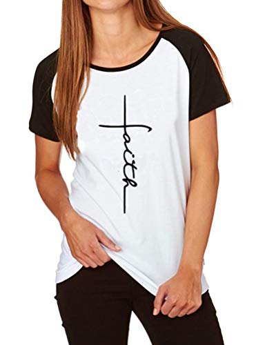 Women Faith Jesus T-Shirt Christian Shirt