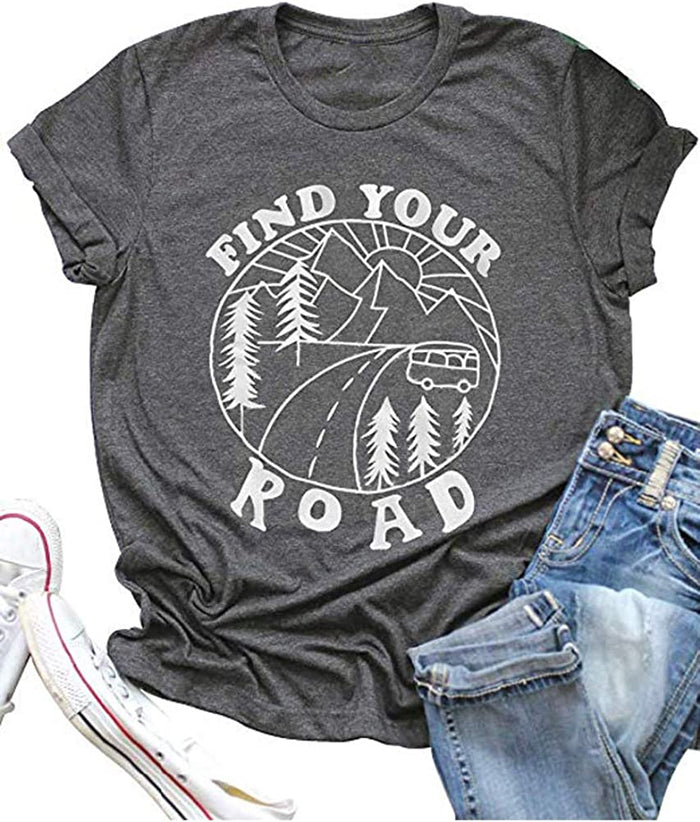 Women Find Your Road T-Shirt