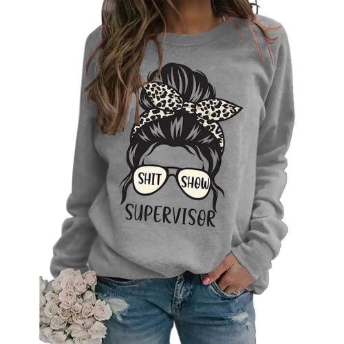 Women Funny Mom Sweatshirt Shirt