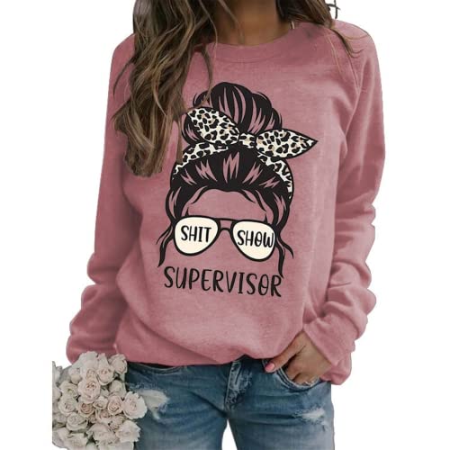 Women Funny Mom Sweatshirt Shirt