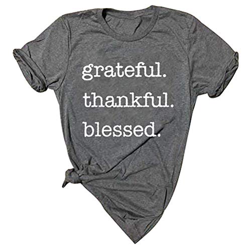 Women Graeful Thankful Blessed T-Shirt
