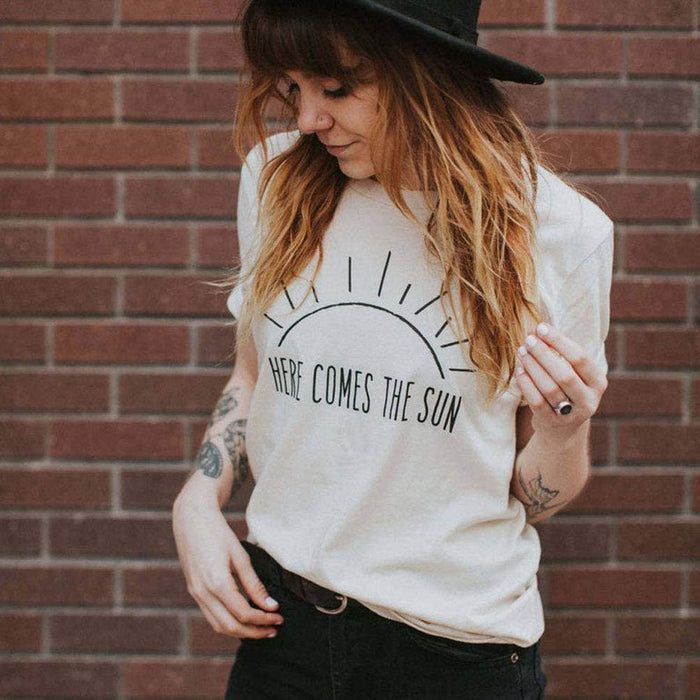 Women HERE Comes The Sun T-Shirt