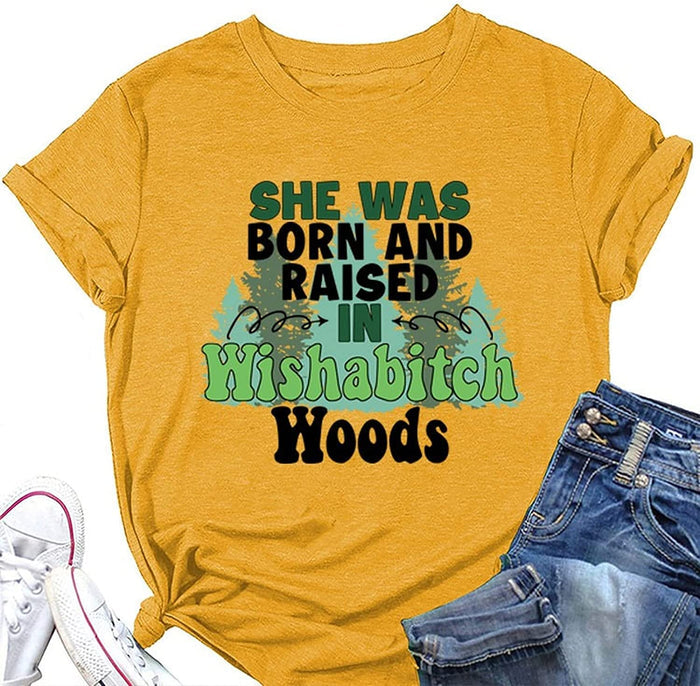 Women Hiking Camping Travel Lover Gift Graphic T-Shirt