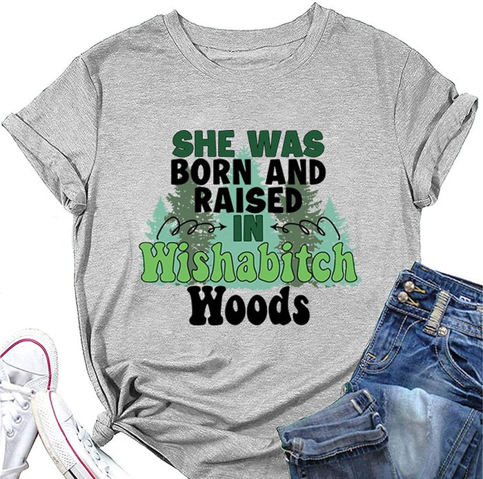 Women Hiking Camping Travel Lover Gift Graphic T-Shirt