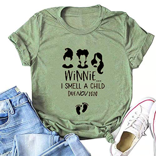 Women Hocus Pocus T-Shirt I Smell Children Shirt