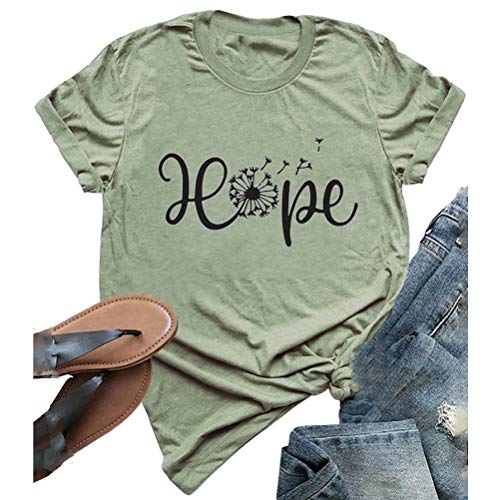 Women Hope T-Shirt Graphic Shirt