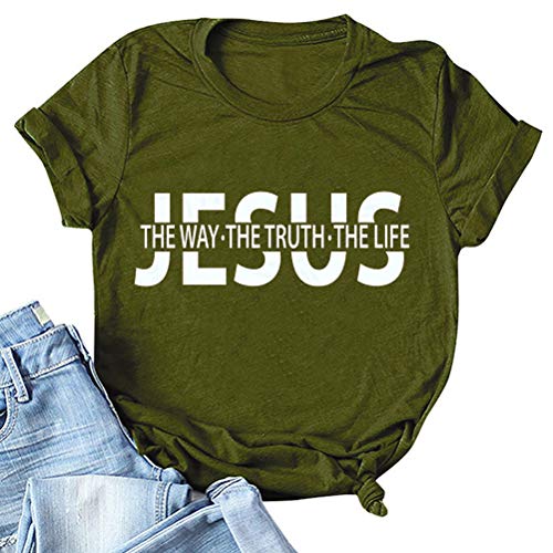 Women Jesus The Truth The Way The Life T-Shirt