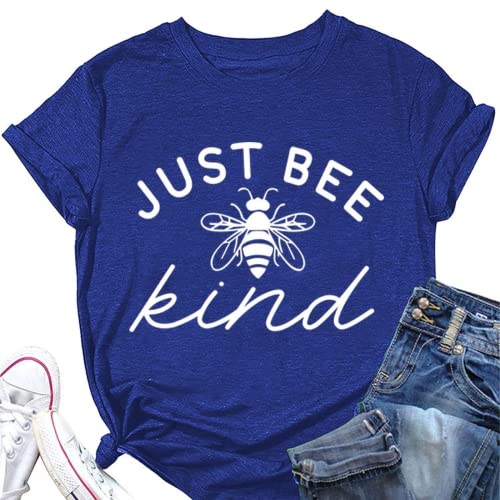 Women Just Bee Kind Kindness Matters Positive T-Shirt