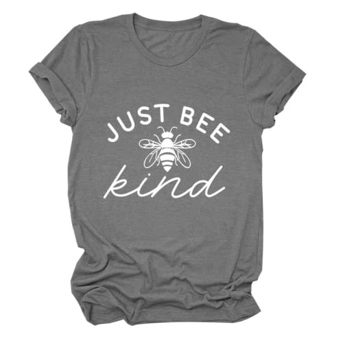 Women Just Bee Kind Kindness Matters Positive T-Shirt