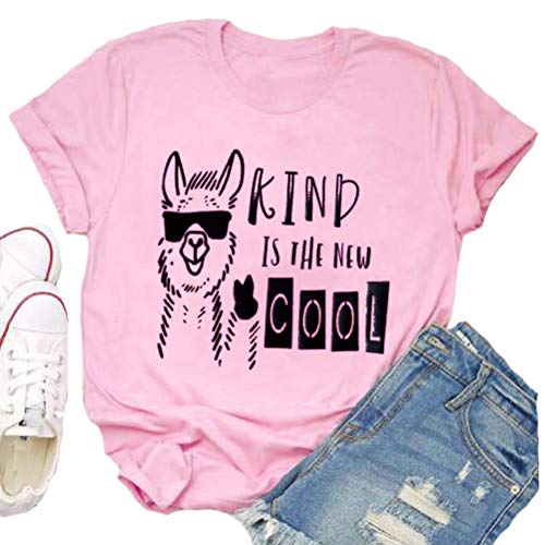 Women Kind is The New Cool T-Shirt Llama Shirt
