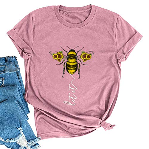 Women Let it Bee T-Shirt Bee Shirt