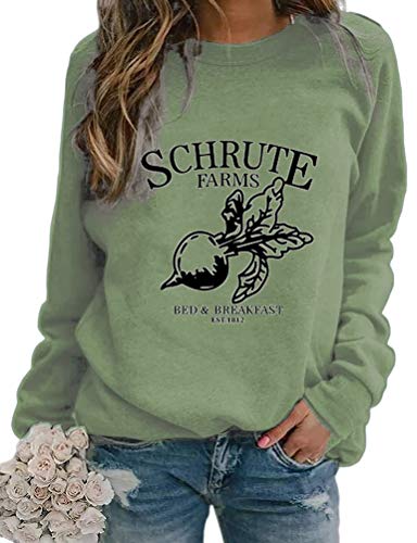 Women Long Sleeve Schrute Farms Sweatshirt