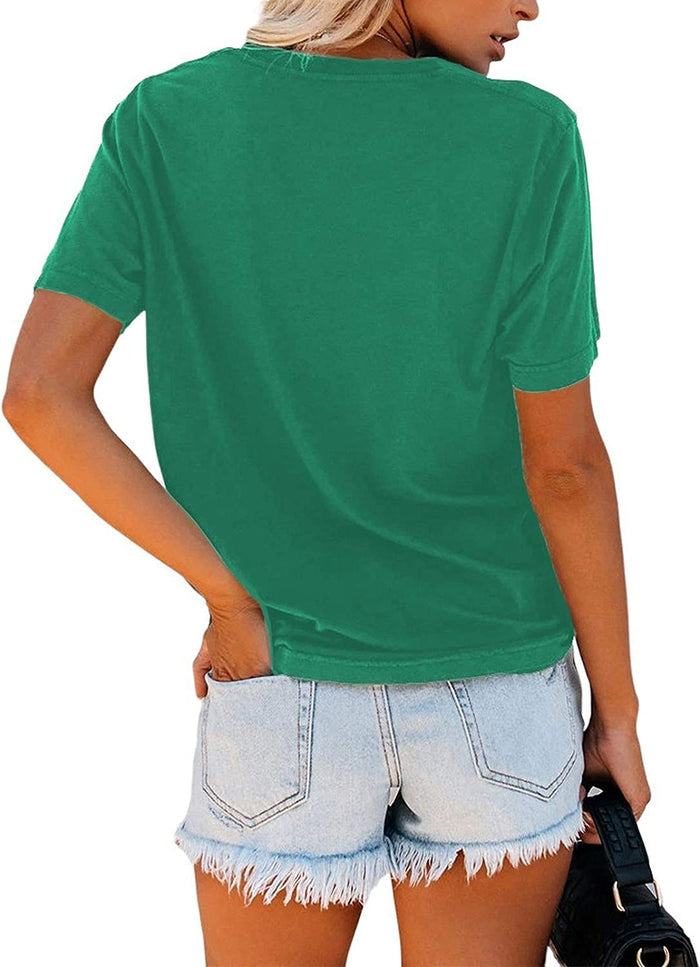 Women Love & Luck T-Shirt for Valentines Day St. Patricks Day