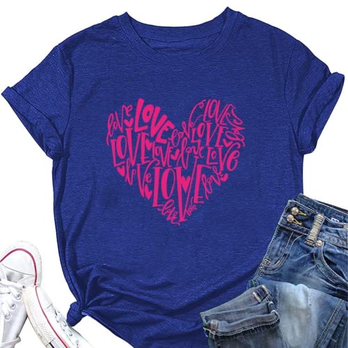 Women Love Shirt Valentines Day Gift T-Shirt