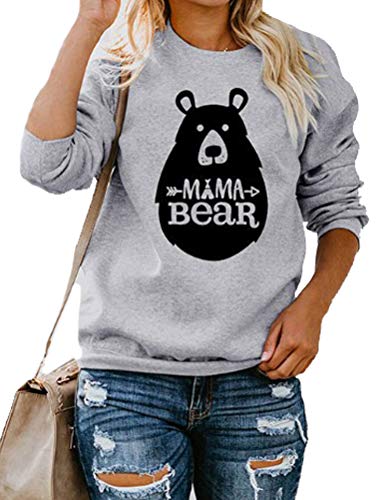 Women Mama Bear Sweatshirt