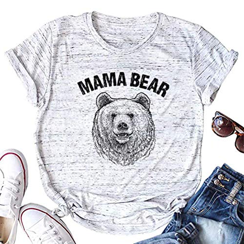 Women Mama Bear T-Shirt