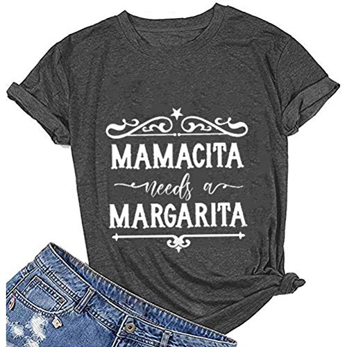 Women Mamacita Needs A Margarita T-Shirt Cinco De Mayo Shirt