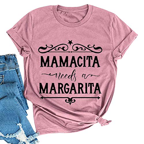 Women Mamacita Needs A Margarita T-Shirt Cinco De Mayo Shirt