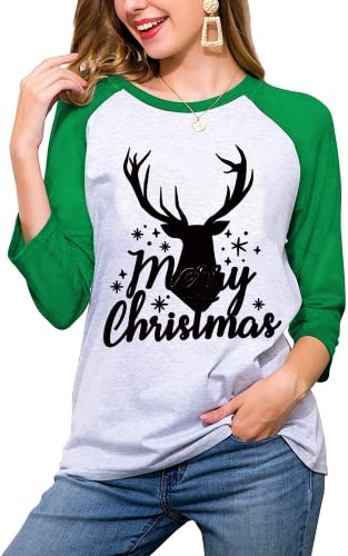 Women Merry Christmas Shirt Christmas Family Blouse