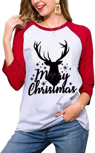 Women Merry Christmas Shirt Christmas Family Blouse