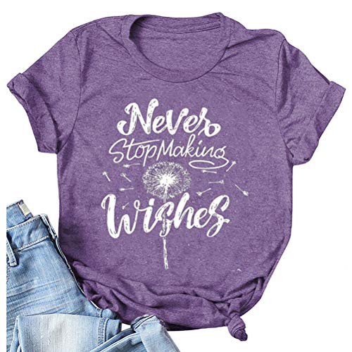 Women Never Stop Making Wishes T-Shirt