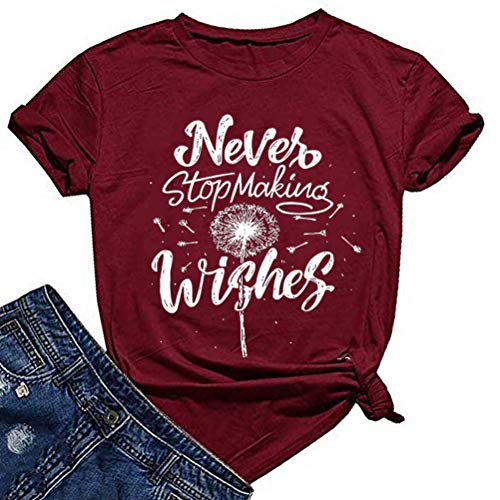 Women Never Stop Making Wishes T-Shirt