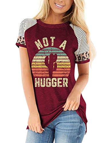 Women Not A Hugger T-Shirt Cactus Shirt