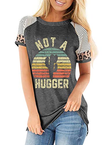 Women Not A Hugger T-Shirt Cactus Shirt