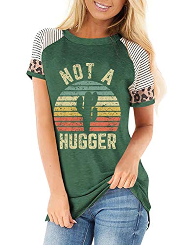 Women Not A Hugger T-Shirt Cactus Shirt