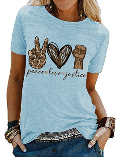Women Peace Love Justice T-Shirt