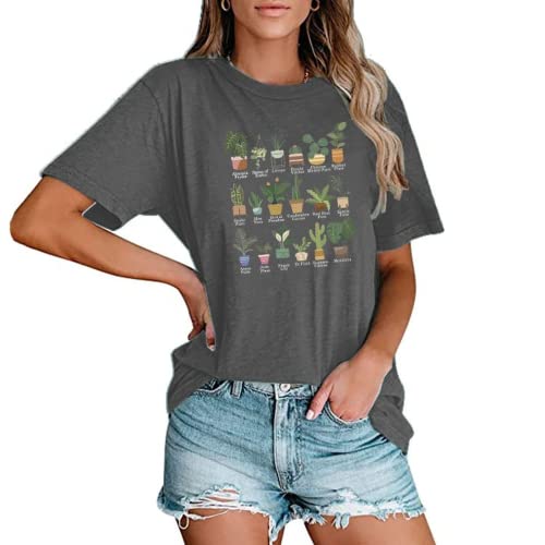 Women Plant Mom Gift T-Shirt Flower Girl Tees