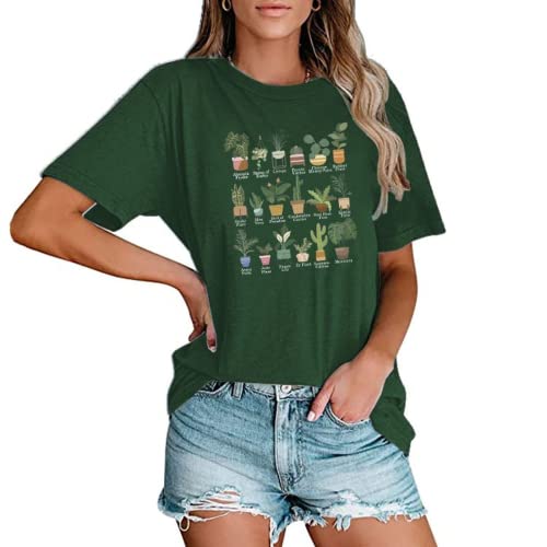 Women Plant Mom Gift T-Shirt Flower Girl Tees