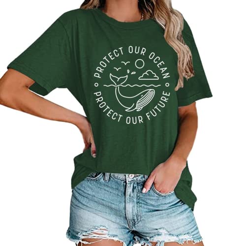 Women Protect Our Oceans Protect Our Future T-Shirt