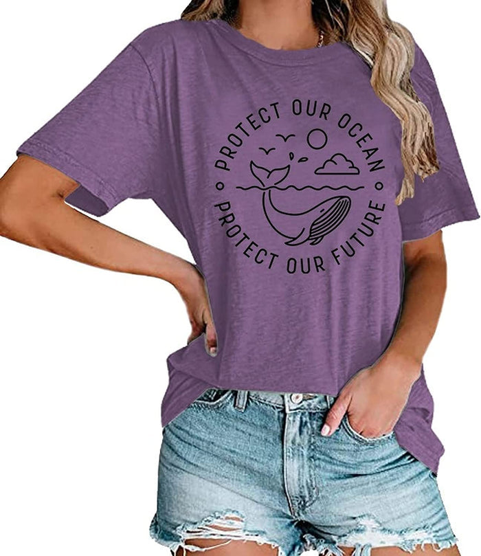 Women Protect Our Oceans Protect Our Future T-Shirt