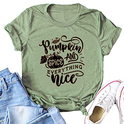 Women Pumpkin Spice and Everything Nice T-Shirt