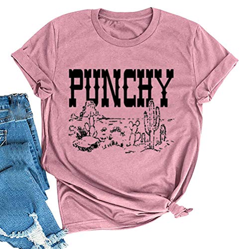 Women Punchy T-Shirt Dessert Cactus Shirt