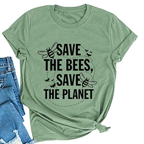 Women Save The Bees Save The Planet T-Shirt
