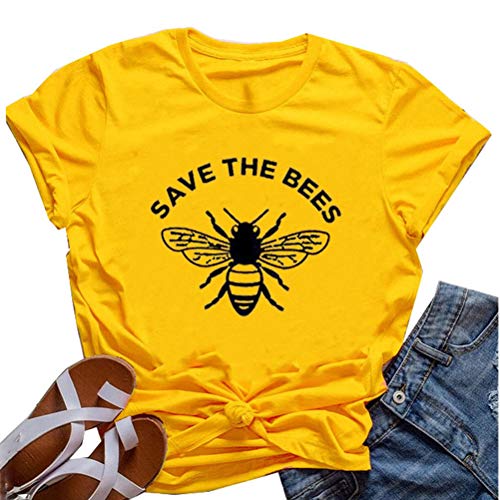 Women Save The Bees T-Shirt Bee Shirt